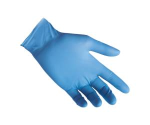 Guanti in nitrile R70 senza polvere taglia L azzurro - 27915 - 1