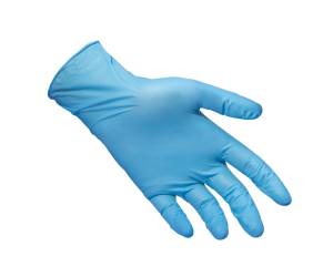 Guanti in nitrile extra strong N69 senza polvere taglia XL azzurro - 27897 - 1