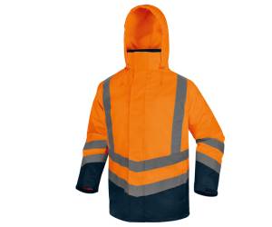 Parka 5 in 1 Optimum 3 alta visibilita taglia XL arancio fluo - 28399 - 3