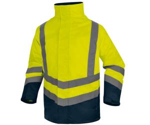 Parka 5 in 1 Optimum 3 alta visibilita taglia L giallo fluo - 28400 - 1