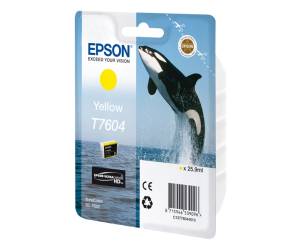 Cartuccia Epson C13T76044010 Inkjet giallo T7604,25,9 ml Originale - 7568 - 1