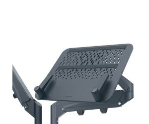 Braccio salvaspazio per 2 monitor e laptop grigio scuro - 1023 - 3