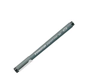 Pennarello Pigment Liner 308 nero 0,5 mm - 4459 - 1
