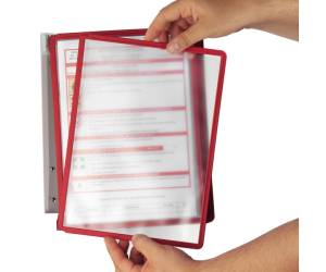 Leggio da parete Vario Wall 5,5 pannelli Sherpa inclusi rosso - 13325 - 1