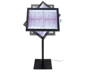 Espositore a LED per esterni interni display 4 x - A4,16387 - 2