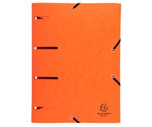 Cartella 3 lembi con elastico angolare A4 dorso 0,3 cm cartoncino lustre colori assortiti conf. 25 pezzi - 447100E - 3130634471000 - DMwebShop - 1