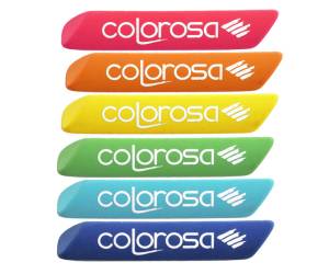 Gomma soft touch 8 cm colori assortiti expo 48 pezzi - 11733 - 1