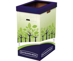 Cestino riciclo 31,5 x 60,8 x 42,7 cm verde blu - 7115 - 1