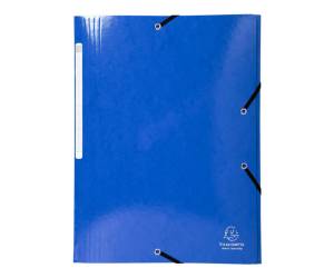 Cartella 3 lembi con elastico angolare Iderama A4 dorso 3,5 cm 10 colori assortiti - 769 - 2