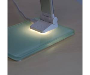 Lampada da tavolo Popy a LED 6 W alluminio vetro - 542 - 4