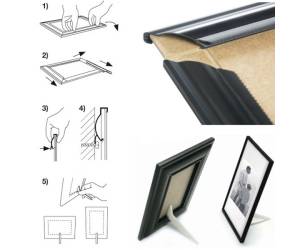 Cornice in PVC e crilex A4 argento - 4911 - 1