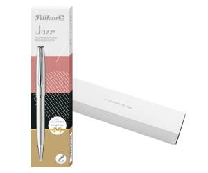 Penna sfera Jazz Noble Elegance punta M silver - 1585 - 1