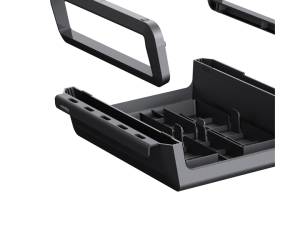 Supporto monitor Breyta pieghevole 8,2 x 35,4 x 30,4 cm nero - 14992 - 2