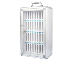 Armadietto portacellulare 36 posti 29 x 19 x 50 cm grigio - 1311 - 1