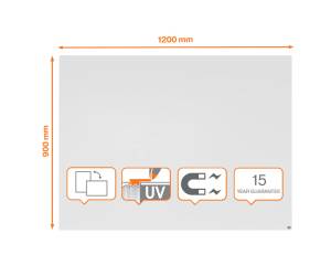 Lavagna Bianca Magnetica Infinity 120 x 90 cm - 30491 - 1