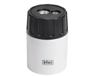 Temperamatite 2 fori con contenitore - 4486 - 3