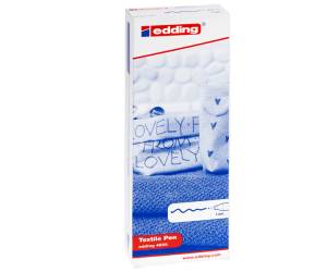 Marcatore per tessuto 4600 punta tonda 1 mm nero - 3673 - 1