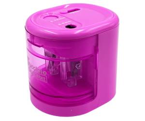 Temperamatite elettrico con contenitore 2 fori colori assortiti - 15812 - 5