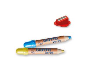 Supermatitoni diametro mina 7 mm con temperino colori assortiti astuccio 12 pezzi - 4698 - 2