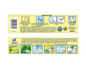 Panni System pavimenti e multiuso limone scatola 12 pezzi - 8263 - 1