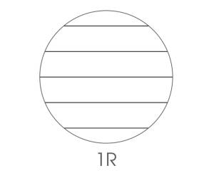 Quaderno Color 80 A5,1 rigo 96 fogli 80 gr cartonato - 9826 - 1