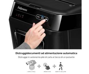Distruggidocumenti AutoMax 200C a frammenti 32L - 8360 - 2