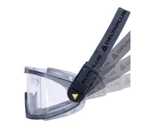 Occhiali a maschera Galeras Clear policarbonato PVC incolore - 17114 - 1