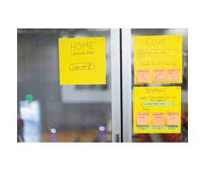 Blocco di fogli Super Sticky Big Notes BN11 EU 279 x 279 mm giallo neon 30 fogli - 2374 - 1