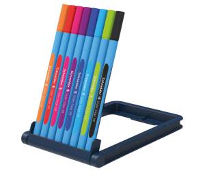 Penna a sfera Slider Edge tratto XB colori assortiti astuccio 8 pezzi - 4302 - 1