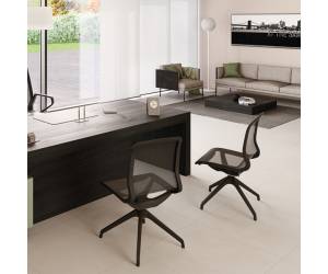 Poltrona direzionale Marilyn MYD4O con braccioli inclusi nero - 21244 - 1