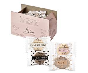 Biscotti al burro assortiti 4 gusti classici 1250 gr confezione 200 biscotti - 6377