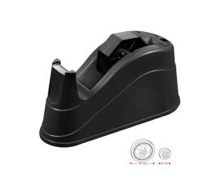 Dispenser da tavolo Big per nastri 33,66 mt nero - 6640