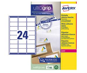 Etichette adesive L7159 in carta angoli arrotondati laser permanenti 15 fogli - 6329