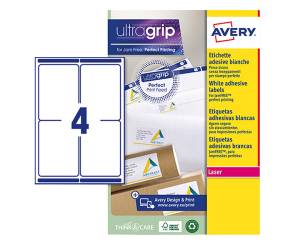 Etichette adesive L7169 in carta angoli arrotondati laser permanenti 15 fogli - 6342