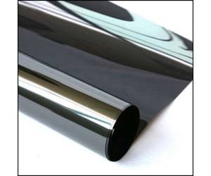 Pellicola adesiva 50 cm x 10 mt protezione UV medio alta riflettente nero - 6480