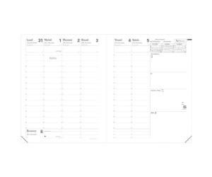 Agenda del Professore 2026 copertina Club 21 x 27 cm azzurro - 2658 - 1