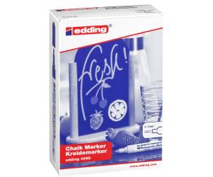 Marcatore a gesso liquido 4095 punta tonda da 2 a 3mm nero - 2308 - 1