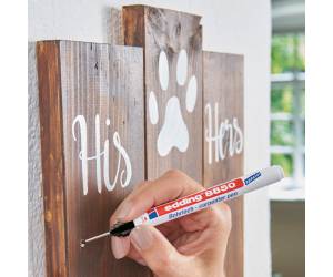 Marcatore per carpentiere 8850 punta metallo lunga 1 mm nero - 15730 - 4