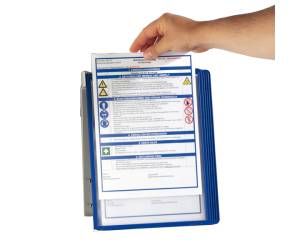 Leggio da parete Vario Wall 5,5 pannelli Sherpa inclusi blu - 13326 - 1