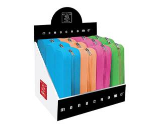 Bustina silicone Soft Touch Monocromo 80x200x60 mm colori assortiti fluo - 8430 - 1