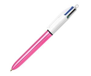 Penna sfera scatto multifunzione 4 Colours Shine punta 1 mm scatola 12 pezzi fusto colori assortiti - 22425 - 4