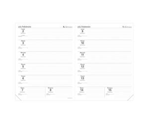 Agenda Professore 2026 copertina Impala 21 x 27 cm colori assortiti - 2382 - 1