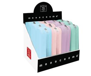 Bustina Monocromo 80 x200 x 60 mm silicone soft touch colori assortiti pastel - 8429 - 1