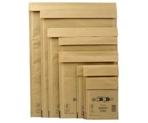Busta imbottita Mail Lite Gold J 30 x 44 cm avana confezione risparmio 50 pezzi - 22889 - 3