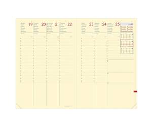 Agenda settimanale Ministro Prestige 2026,16 x 24 cm silk nero - 2417 - 1