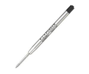 Refill sfera QuinkFlow punta media metallo nero blister 3 pezzi - 26742 - 1