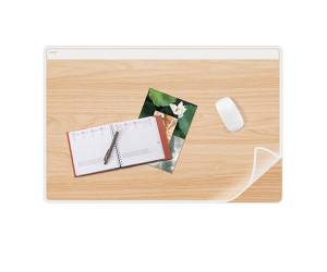 Sottomano Silva 58,5 x 38,5 cm trasparente stampa legno - 25602 - 1