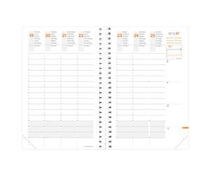 Agenda settimanale Time Life Pocket 2026,10 x 15 cm nero - 2467 - 1