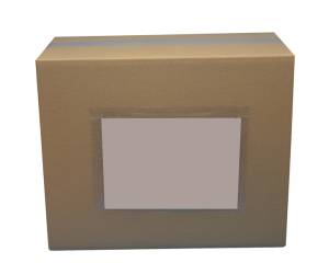 Busta adesiva portadocumenti C6 senza stampa 16 x 12 cm carta trasparente Eco - 16478 - 1