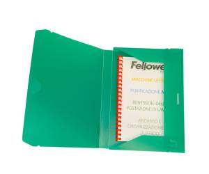 Cartella progetto con elastico 24 x 35 cm dorso 3 cm verde - 5215 - 2